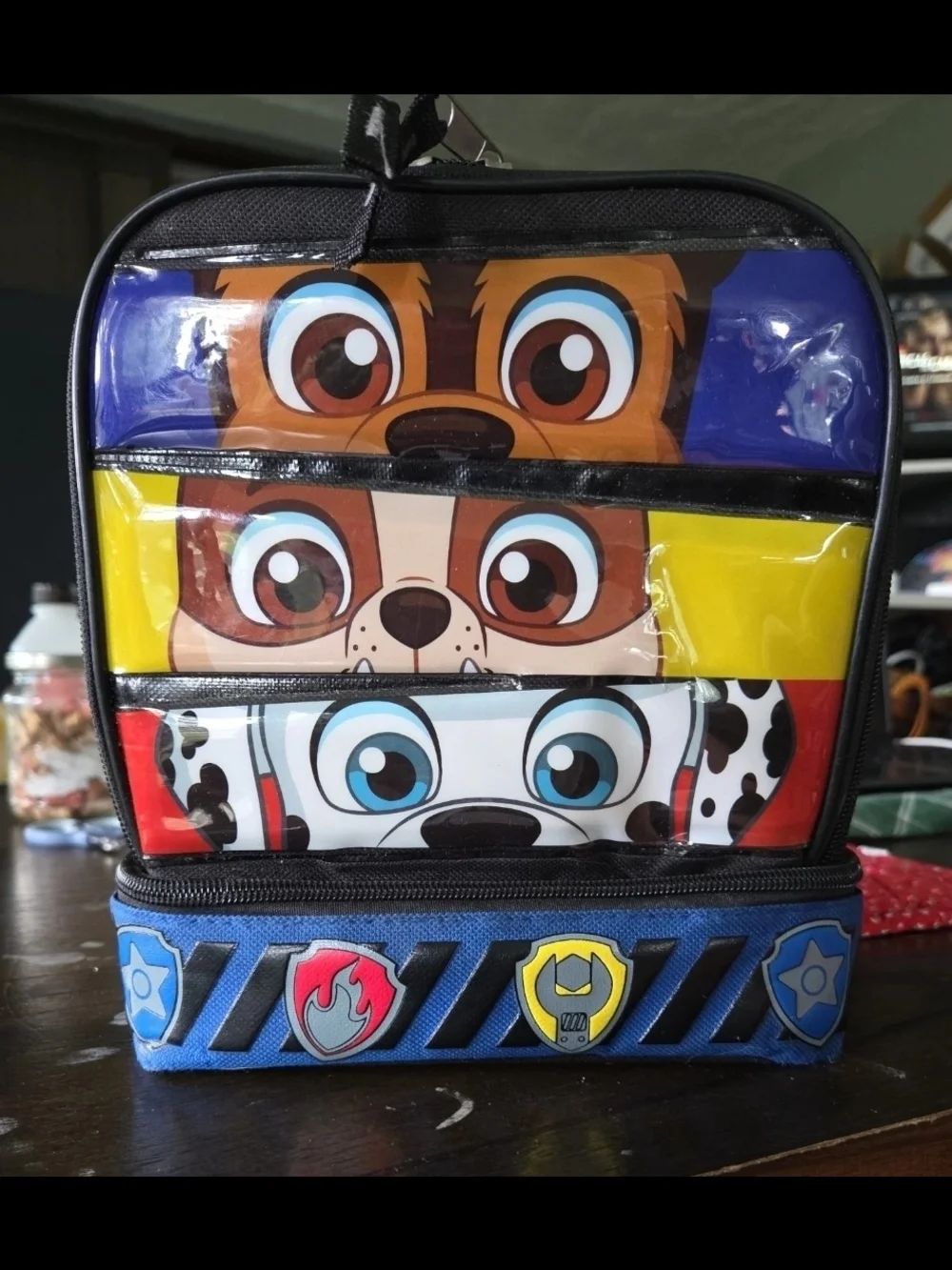 Kids Character Lunch Bag Backpack - Blue, Yellow, Red